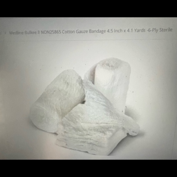 Midline Bulkee II NON25865 Cotton Gauze Bandages - Picture 1 of 2